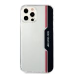 AMG AMHCP12MTVLBR iPhone 12/12 Pro 6.1" transparent hardcase with Electroplate Vertical design - imagine 3