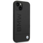 BMW BMHMP14MSLBLBK iPhone 14 Plus / 15 Plus 6,7" black hardcase Silicone Signature Logo M - imagine 5