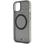 BMW BMHMP14MHGPK iPhone 14 Plus / 15 Plus 6.7" Grey Pattern MagSafe Case - imagine 6