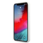 Guess GUHCP12MLSLMGWH iPhone 12/12 Pro 6,1" white hardcase Metal Logo Script - imagine 5