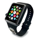 Karl Lagerfeld Pasek KLAWMSLKK Apple Watch 38/40/41mm black strap Silicone Karl Heads - imagine 3