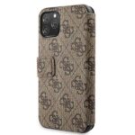 Guess GUFLBKSN584GB iPhone 11 Pro brown  book 4G - imagine 4