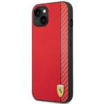Ferrari FEHCP14MAXRE iPhone 14 Plus / 15 Plus 6.7" red hardcase Carbon - imagine 2