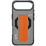 Skinarma Haxa Case for iPhone Air Magnetic Charging + Grip Stand Graphite - imagine 4