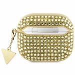 Guess GUA3HDGTPD AirPods 3 cover gold Rhinestone Triangle Charm - imagine 2