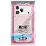 Case Nimmy Cool&Cute 2.0 Cat for iPhone   17 Pro  pink - imagine 7
