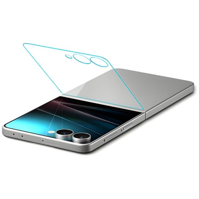 Tempered Glass Spigen Glas.Tr EZ FIT HD for Samsung Galaxy Z Flip7 - imagine 5