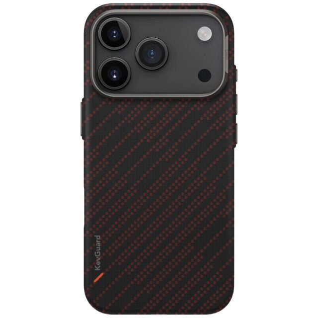 Case UNIQ Keva EDGE for iPhone 17 Pro  Magclick Charging orange - imagine 2