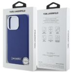 Karl Lagerfeld KLHMP16LPGMSRPB iPhone 16 Pro 6.3" blue hardcase FW Metal Plate MagSafe - imagine 8