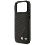 Case BMW M Carbon Line & Logo MagSafe for iPhone 17 Pro Max red - imagine 6