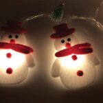 Lampki choinkowe - bałwanki10 szt. / 165 cm - imagine 4