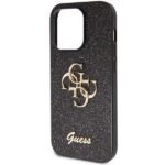 Guess GUHCP14LHG4SGK iPhone 14 Pro 6.1" black hardcase Glitter Script Big 4G - imagine 6
