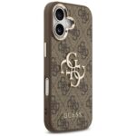 Case Guess 4G Big 4G Classic Logo for iPhone 17 brown gold - imagine 4
