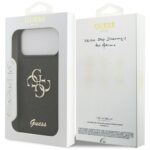 Guess Fixed Glitter Big 4G case for iPhone 17 Pro Max black - imagine 8
