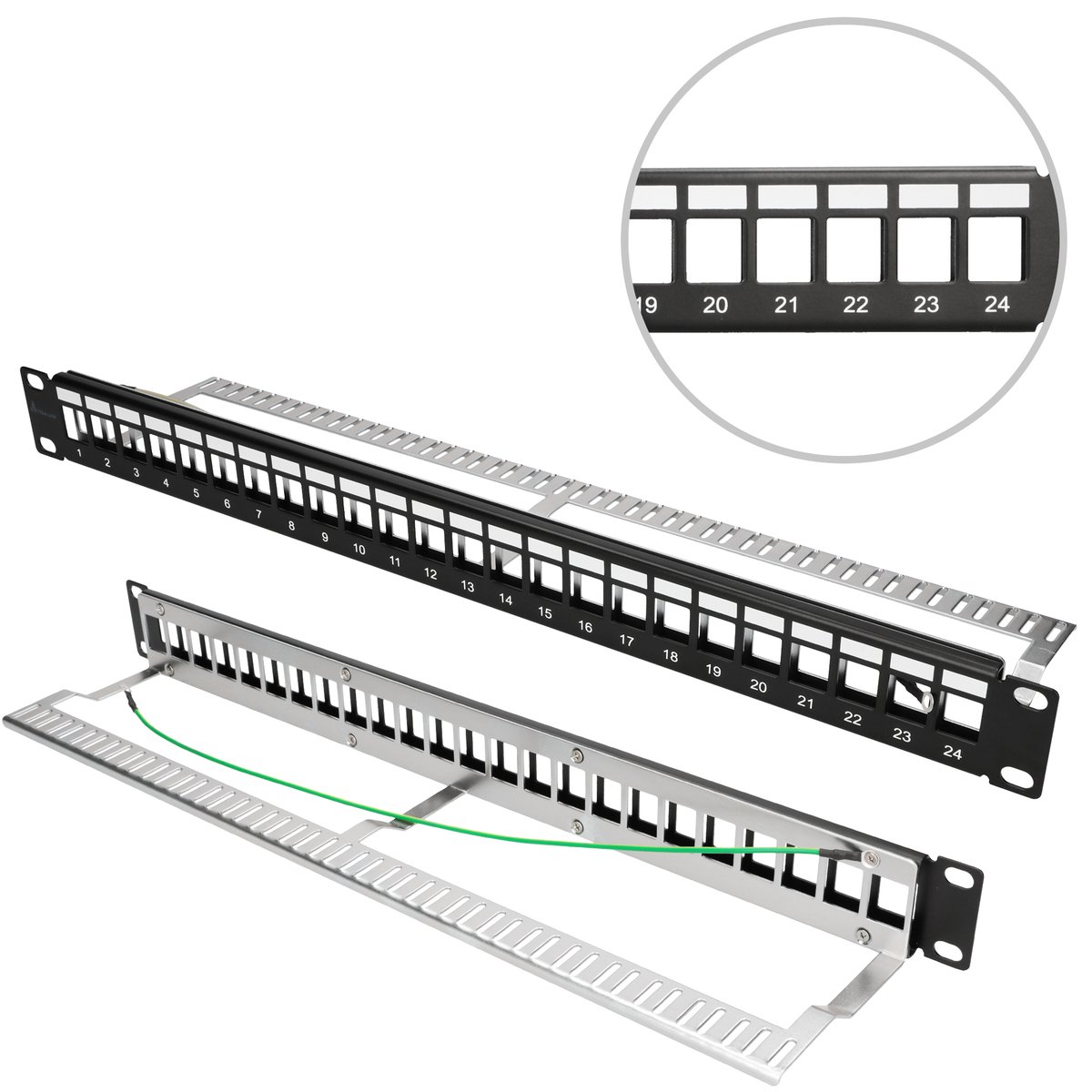 cps-b677e5f920802fc4577ed4584e71cdaf-2025-12-05-10-16-39 Extralink 24 Port STP | Patchpanel | Modular - imagine 1