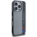 BMW BMHCP16X23HTFEG iPhone 16 Pro Max 6.9" grey hardcase Motorsport IML Vertical Stripe - imagine 4