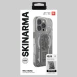 Skinarma case Helio iPhone 16 Pro 6.3" Magnetic Charging + Grip Stand titanium - imagine 6