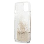 Karl Lagerfeld KLHCP13SGCFD iPhone 13 mini 5,4" gold hardcase Liquid Glitter Choupette Fun - imagine 7
