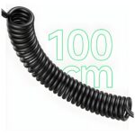 USAMS car charger 2xUSB-C 1xUSB-A C33 60W with spring cable Fast Charge black CC167CC01 (US-CC167) - imagine 8