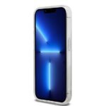 DKNY DKHMP15LHCPTSE iPhone 15 Pro 6.1" beige hardcase IML Checkered Mono Pattern & Printed Strip - imagine 5