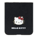 Hello Kitty HKHCZF5PGHDLMK Z Flip5 F731 black hardcase Metal Logo Kitty Head - imagine 5