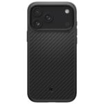 Spigen Enzo Aramid "T" Mag MagSafe Case for iPhone 17 Pro Black - imagine 2