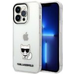 Karl Lagerfeld KLHCP14LCTTR iPhone 14 Pro 6,1" hardcase transparent Choupette Body
