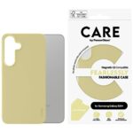 CARE by PanzerGlass Fashion QI case for Samsung Galaxy S25+ chardonnay