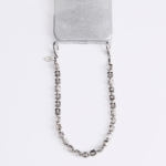 UNIQ Coehl Candy Gem Handstrap universal phone strap for hand silver/silver spar - imagine 2