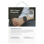 UNIQ Valencia case Apple Watch Series 46mm titanium silver - imagine 6