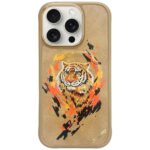 Nimmy Tiger MagSafe case for iPhone 16 Pro Max light brown