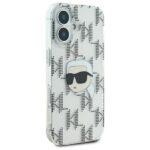 Karl Lagerfeld KLHCP16SHKLPKHT iPhone 16 6.1" transparent hardcase IML Karl Head Electr - imagine 4