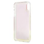 Guess GUHCPXGLCPI iPhone X/Xs pink hard case California Glow in the dark - imagine 4