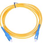 Extralink SC/UPC-SC/UPC | Patchcord | Single mode, Simplex, G652D, 3mm, 1m