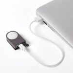 Lexon Lucie LED Clip dark gray/gun LL121X - imagine 8