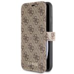 Guess GUFLBKI654GB iPhone Xs Max brown book 4G - imagine 2