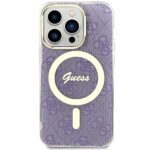 Guess GUHMP14LH4STU iPhone 14 Pro 6.1" purple hardcase 4G MagSafe - imagine 3