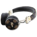 Guess Over-Ear Bluetooth Headphones ENC GUBH70EPOSMK black Peony Script Round Shape - imagine 2