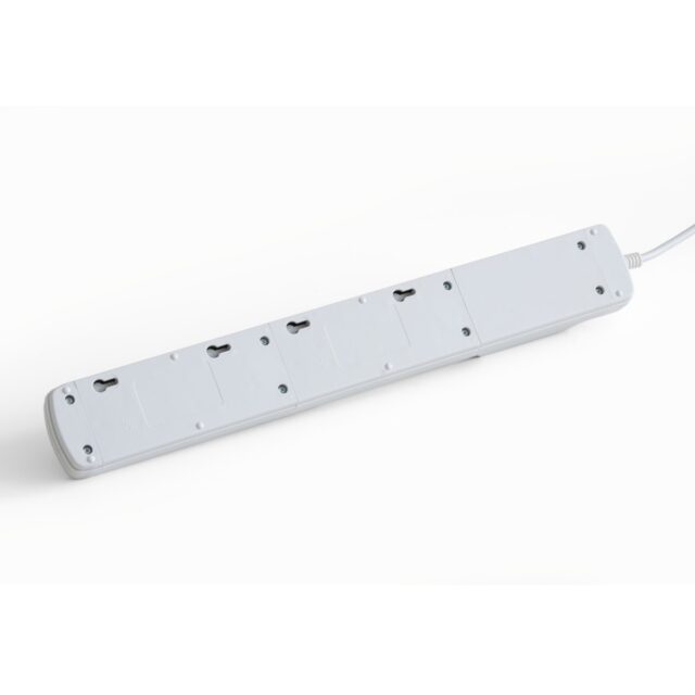 Arcon M6 Black Power Strip 5m, Surge Protector, 6 Outlets, 5m Cable - imagine 3