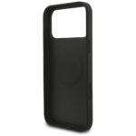 Case Guess 4G Strap Triangle Logo        MagSafe for iPhone 17 Pro Max black - imagine 7