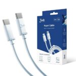 3MK Hyper Cable USB-C/USB-C 2m 100W White