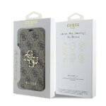 Guess GUBKP16X4GMGBR iPhone 16 Pro Max 6.9" brown book 4G Metal Logo - imagine 8