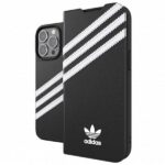 Adidas OR Booklet Case PU iPhone 13 Pro/ 13 6,1" black white 47112 - imagine 2