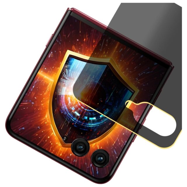 3MK Silky Matt Privacy Screen Protector for Motorola Razr 60 Ultra - imagine 7