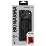 Skinarma Phantom Case for iPhone 17 Pro Max Magnetic Charging + Grip Stand Black - imagine 5