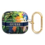 Guess GUA3HHFLB AirPods 3 cover blue Flower Strap Collection