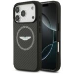 Case Aston Martin HC Kevlar Counter      Design MagSafe for iPhone 17 Pro black