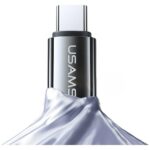 USAMS TC Series SJ750 100W USB-C to USB-C cable 1.2 m tarnish - imagine 5