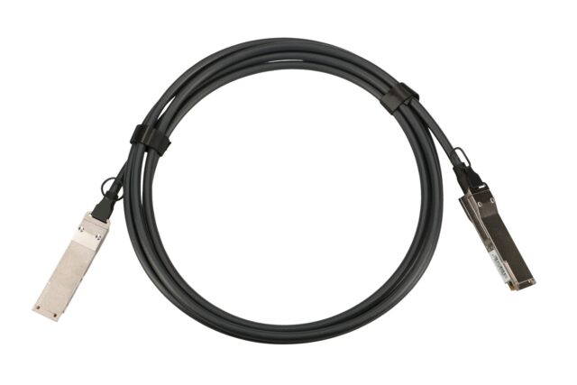 Extralink QSFP+ DAC | QSFP+ Cable | DAC, 40Gbps, 1m, 30AWG - imagine 2