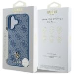 Case Guess HC PU 4G Small 4G and Classic for iPhone 16 MagSafe blue - imagine 8